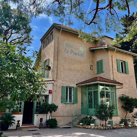 Hotel Le Ponteil อองทีบส์ ภายนอก รูปภาพ