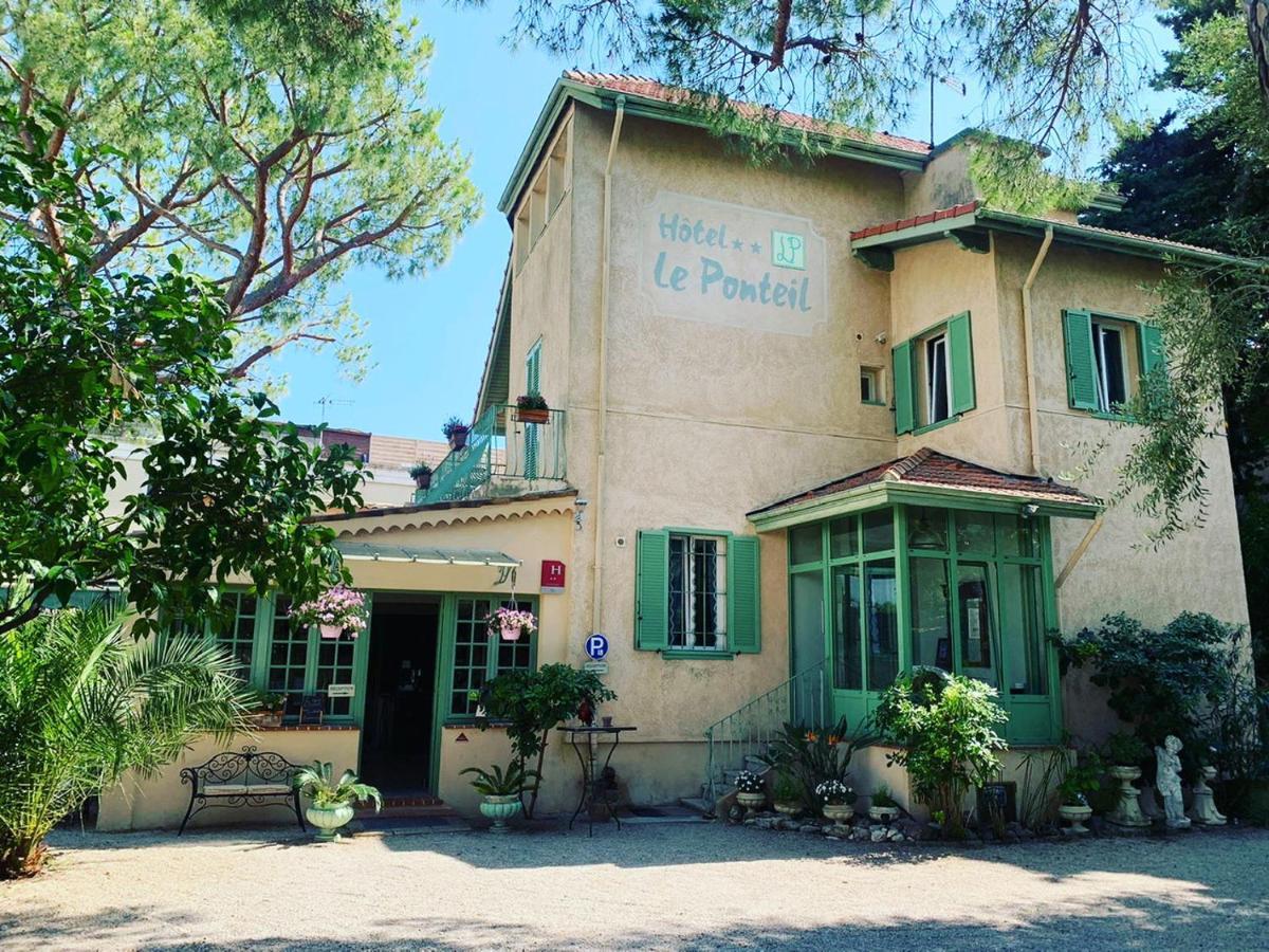 Hotel Le Ponteil อองทีบส์ ภายนอก รูปภาพ